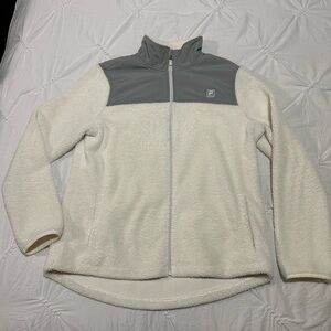 FILA Sherpa Zip Up Jacket